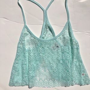 pink swimsuit cover up